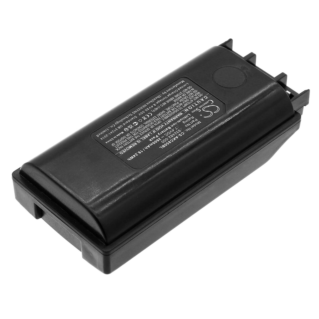 7.4v, Li-ion, 2600mah, Crane Remote Battery Fits Akerstroms, Bc85, Bc85 Transmitters, 19.24wh Crane Remote Control Cameron Sino Technology Limited