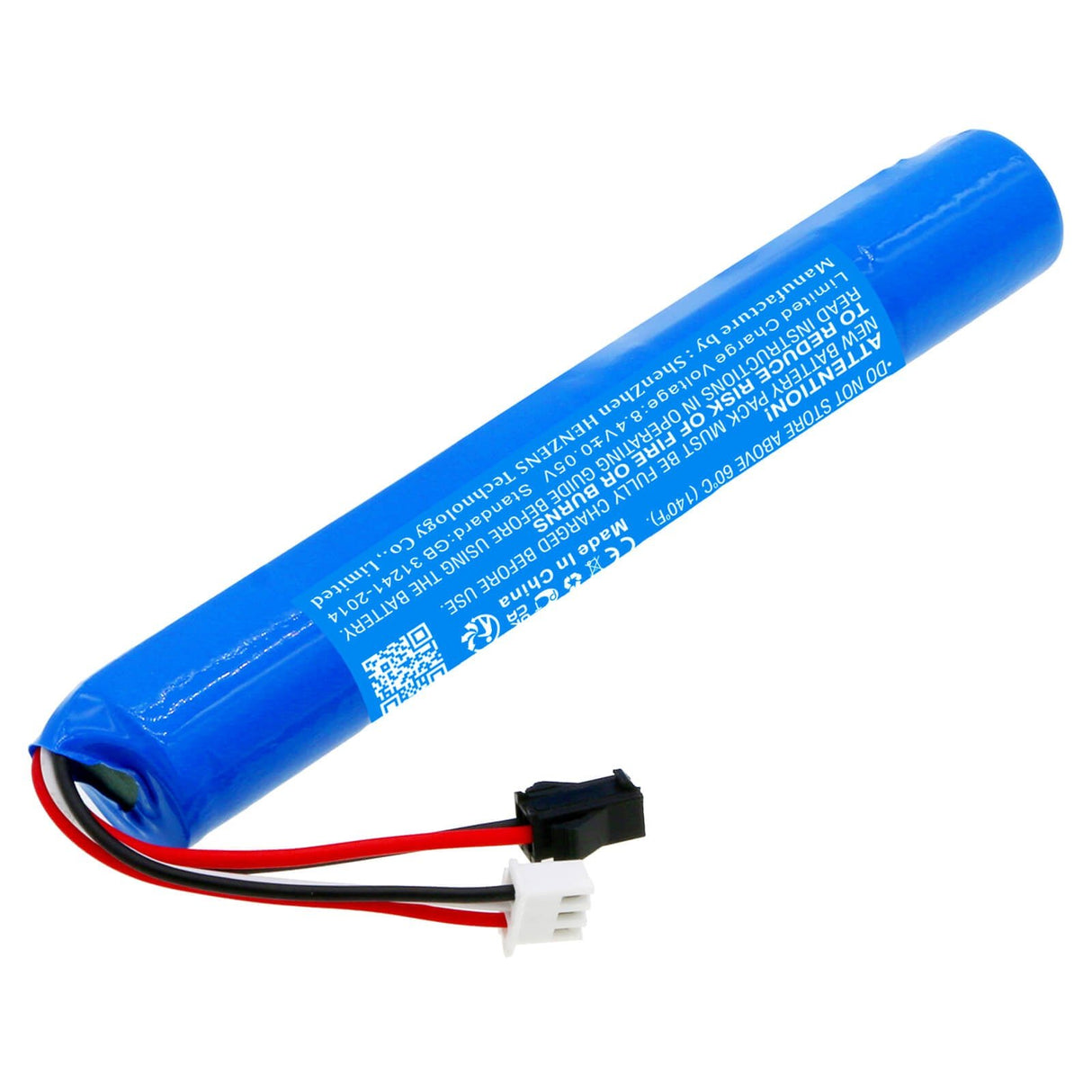 7,4V, Li-ion, 2600mAh, Batterie de pistolet à eau compatible avec Stadie, prise 7,4v Sm-2p, jouets de pistolet à eau, 19,24Wh Pistolet à eau Cameron Sino Technology Limited