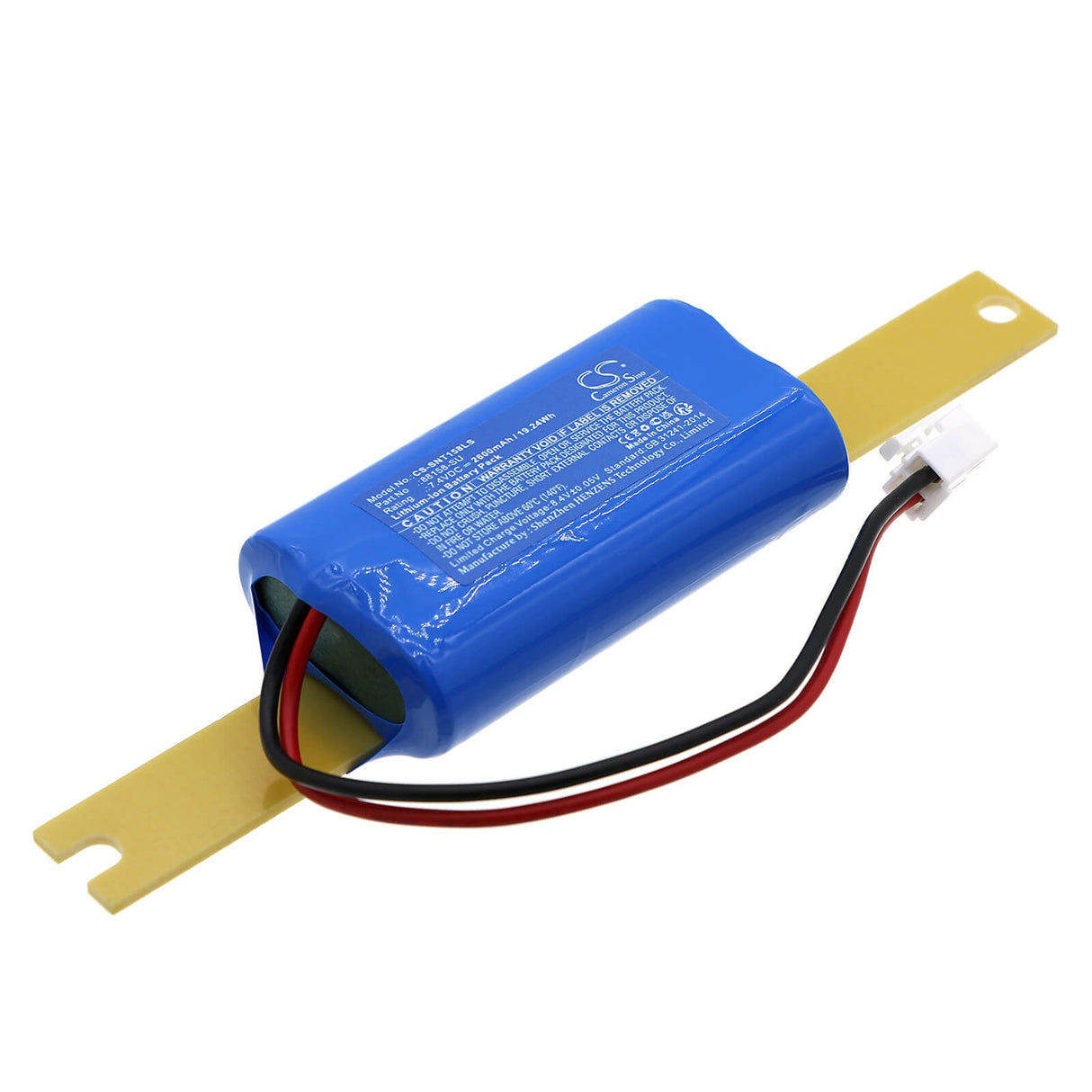 7.4V, Li-ion, 2600mAh, batterie d'éclairage d'urgence compatible avec Sunlite, 88158-su, 88158-su, Led Fix Bb213 et Strip, 19.24Wh Éclairage d'urgence Cameron Sino Technology Limited