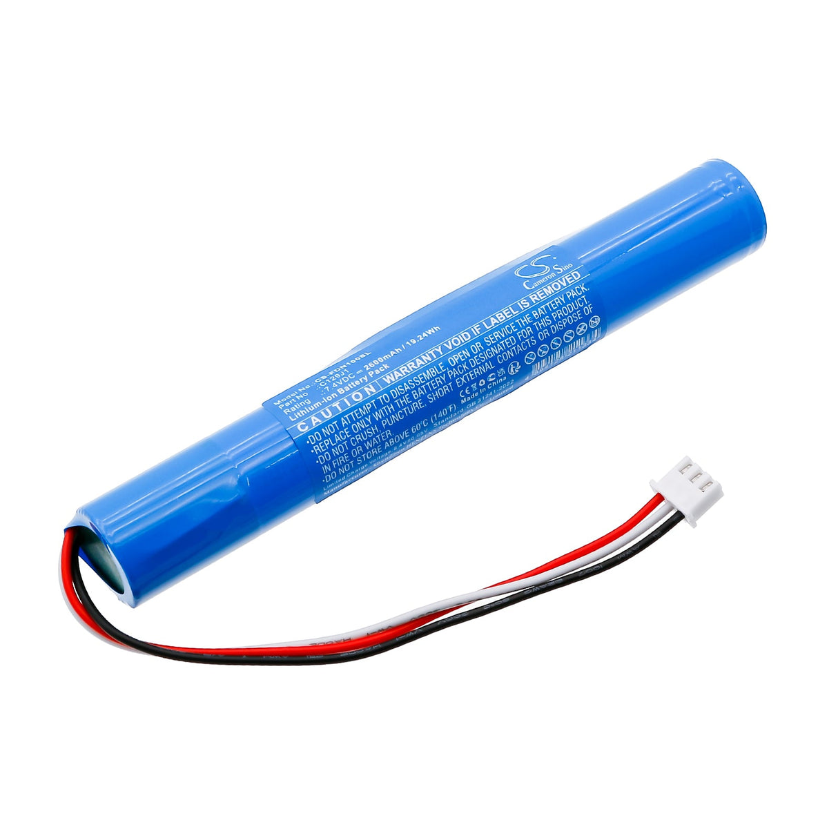 7.4V, Li-ion, 2600mAh, Batterie de haut-parleur compatible avec Fender, Newport, 19.24Wh Haut-parleur Cameron Sino Technology Limited