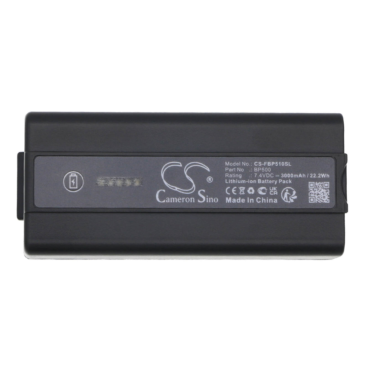 7.4V, Li-ion, 3000mAh Equipment, Battery fits Fluke, Bt510, Bt510/wwg, 22.2Wh Equipment, Survey, Test Cameron Sino Technology Limited