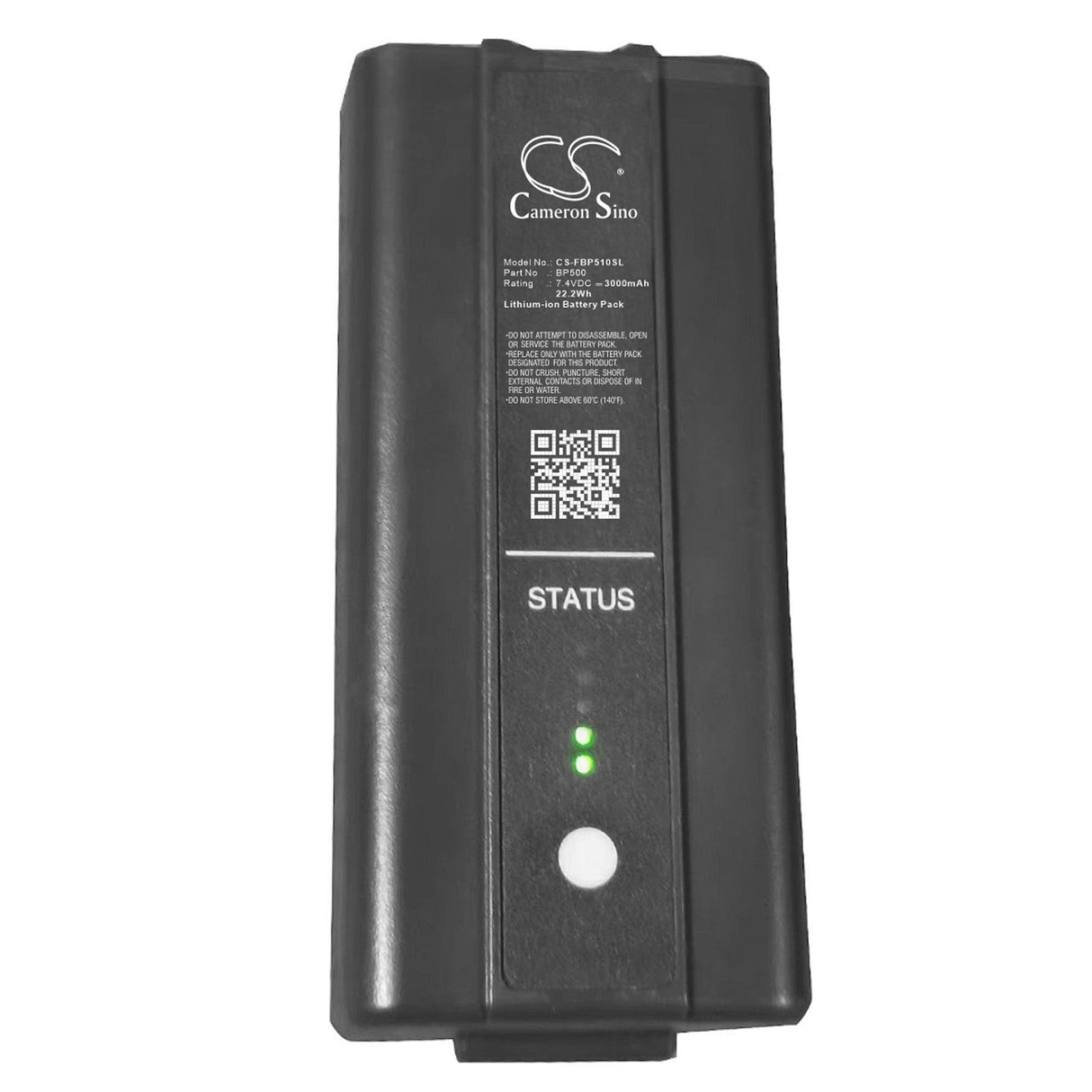 7.4V, Li-ion, 3000mAh Equipment, Battery fits Fluke, Bt510, Bt510/wwg, 22.2Wh Equipment, Survey, Test Cameron Sino Technology Limited