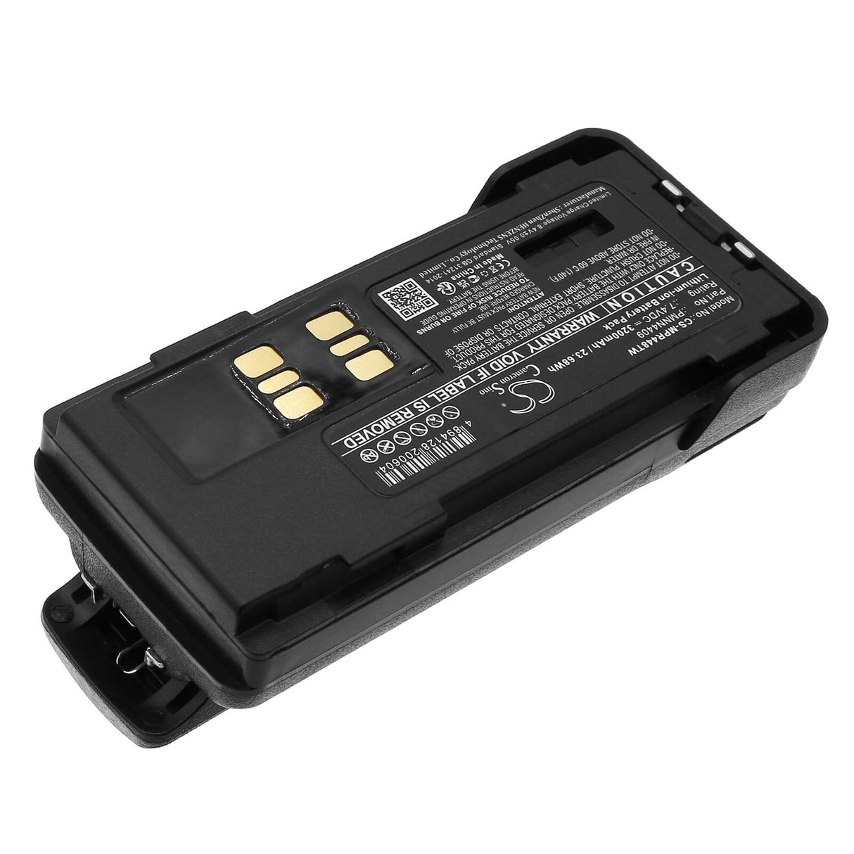 7.4V, Li-ion, 3200mAh, Two-Way Radio Battery fits Motorola, Apx2000, Apx3000, 23.68Wh Two-Way Radio Cameron Sino Technology Limited