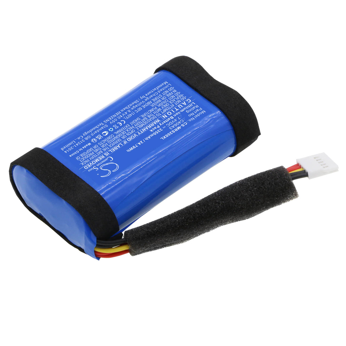 7.4V, Li-ion, 3350mAh, Speaker battery fits Marshall, Stockwell Ii, C406A3 - 24.79Wh Speaker Cameron Sino Technology Limited