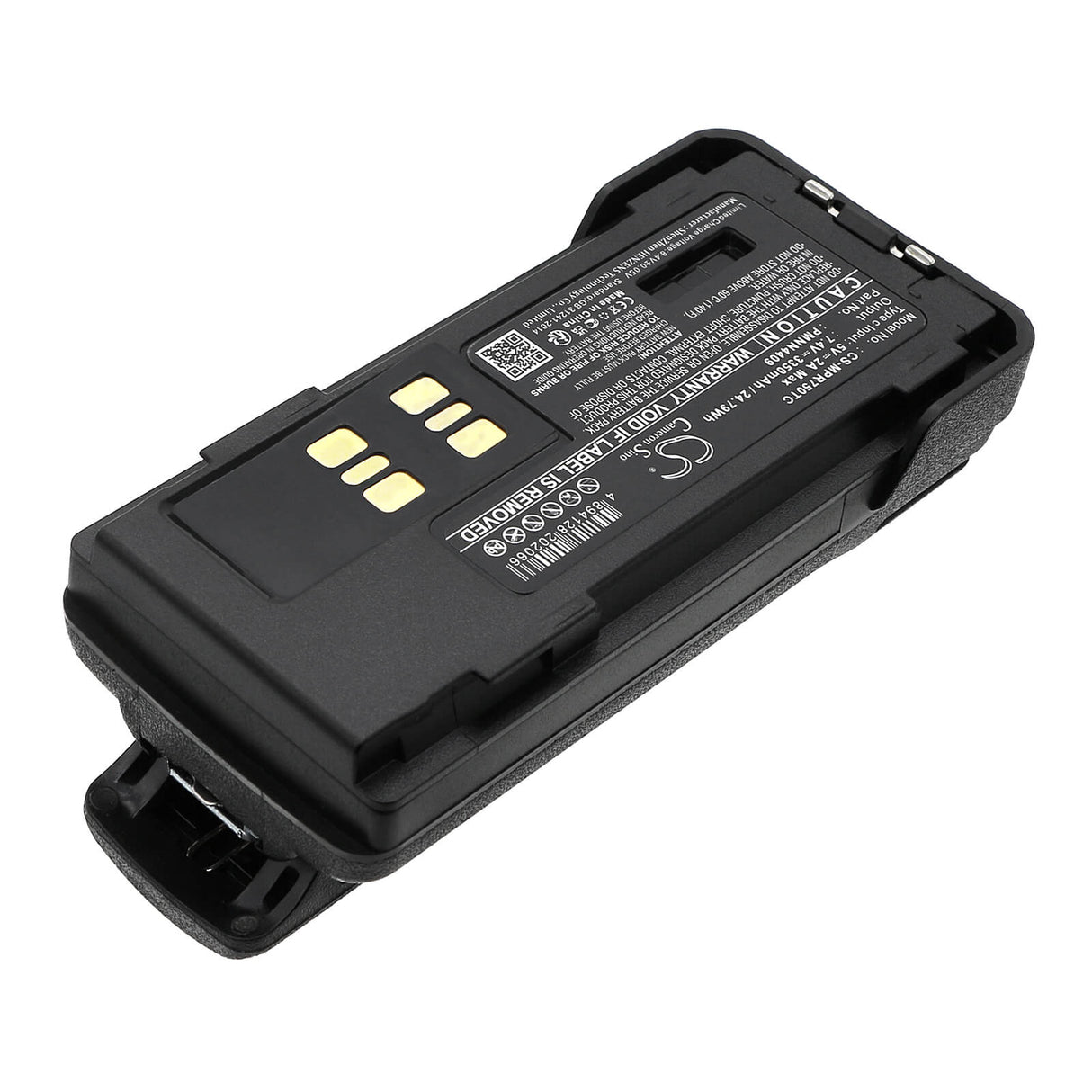 USB-C Port, 7.4V, Li-ion, 3350mAh, Two-Way Radio Battery fits Motorola, Apx2000, Apx3000, 24.79Wh Two-Way Radio Cameron Sino Technology Limited