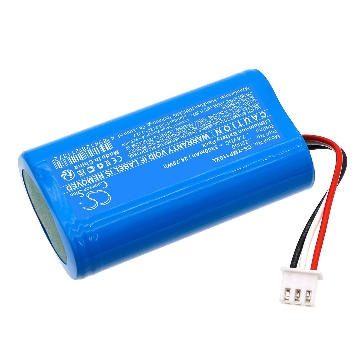 7,4V, Li-ion, 3350mAh, batterie de modem câble convient à Ieasun, A9s, 24,79Wh Modem câble Cameron Sino Technology Limited