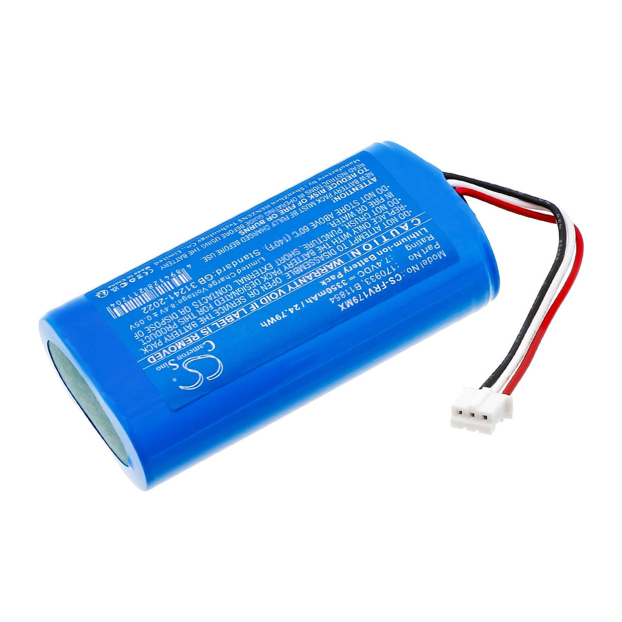 7.4V, Li-ion, 3350mAh, Batterie médicale compatible avec Fresenius, Agilia Sp Mc, Agilia Sp Mc Wifi, 24.79Wh Médical Cameron Sino Technology Limited (Médical)