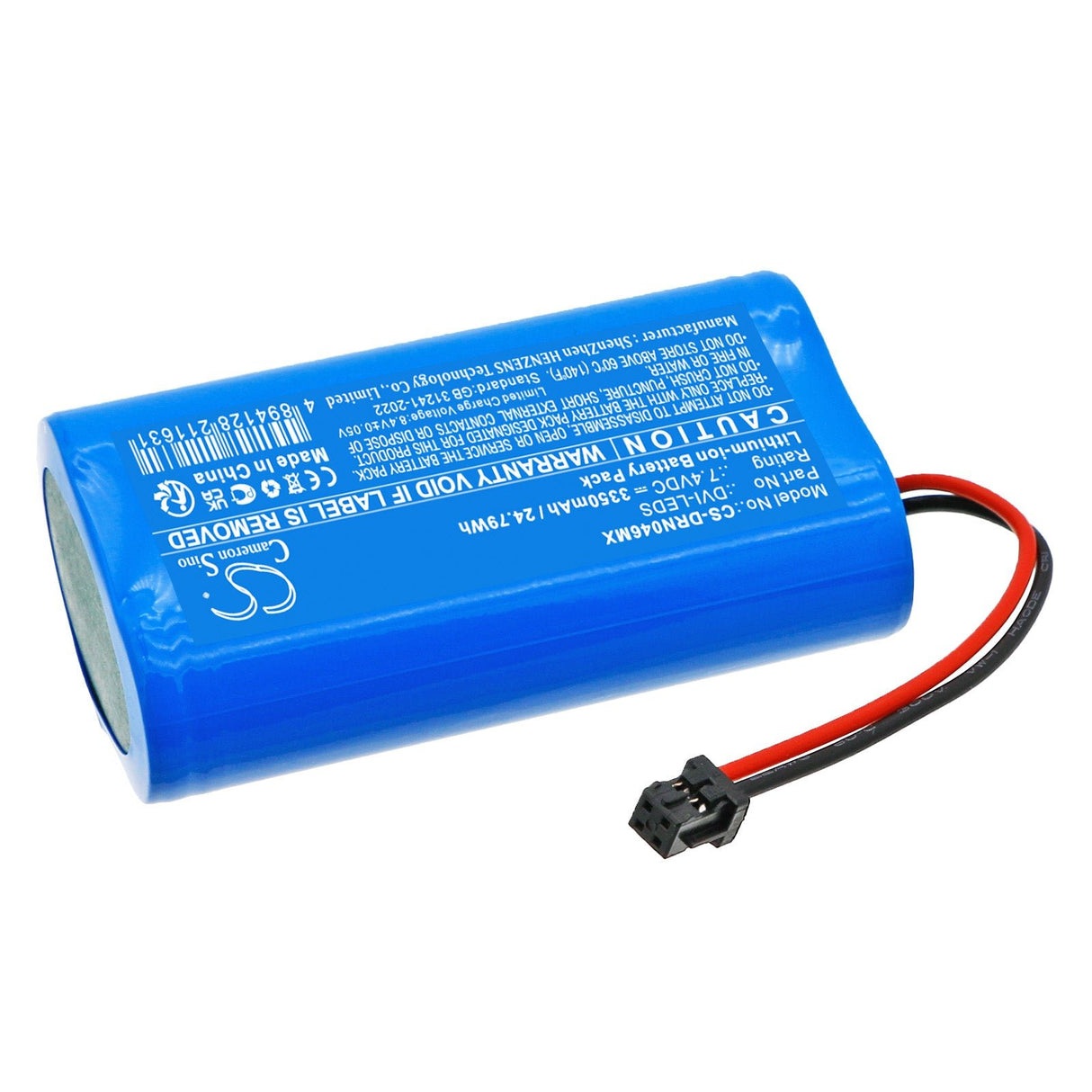7.4V, Li-ion, 3350mAh, Batterie médicale compatible avec Vision, Led Daylite, 24.79Wh Medical Cameron Sino Technology Limited (Médical)