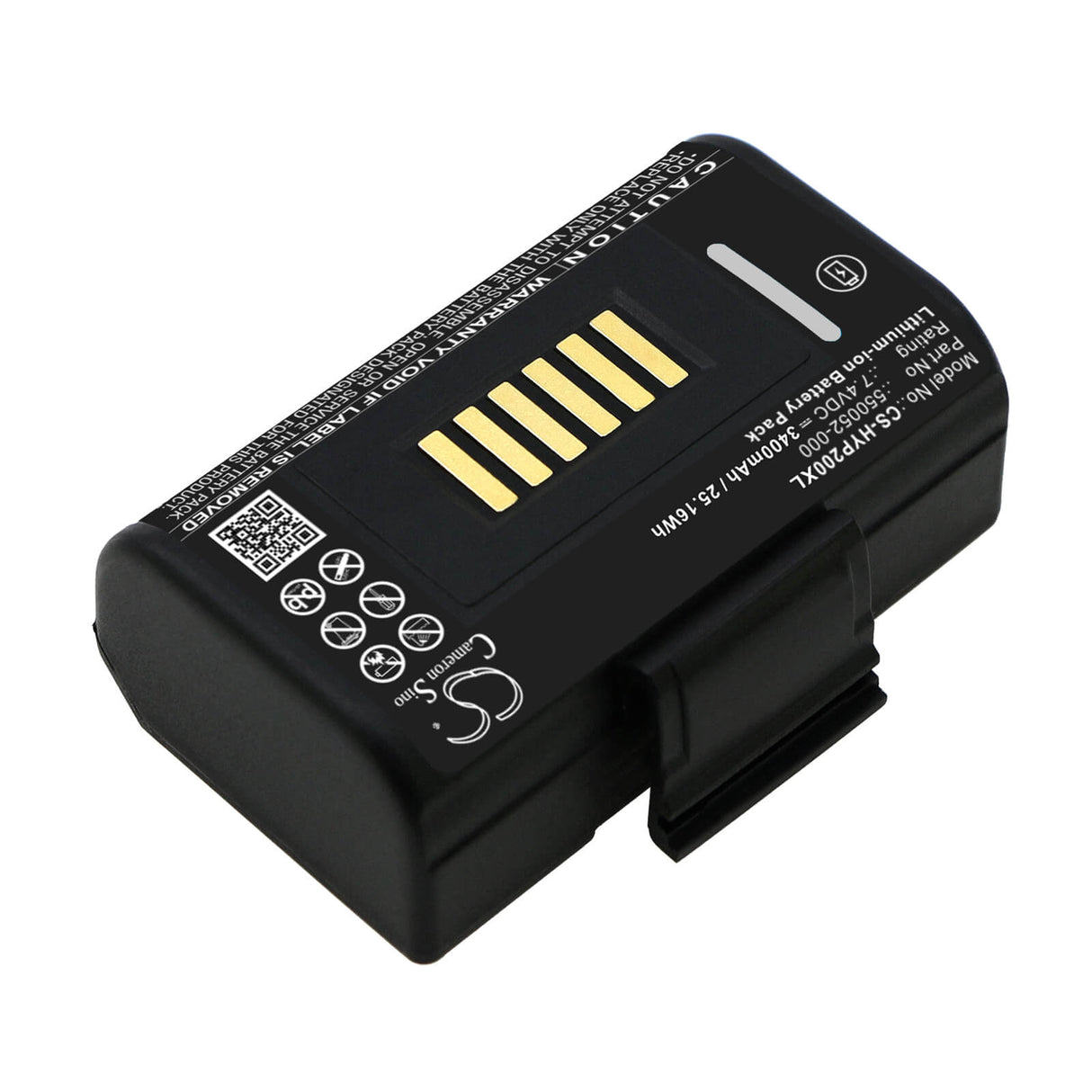 7.4V, Li-ion, 3400mAh, Portable Printer battery fits Datamax, Honeywell, 50133975-001, Oneil Printer, 25.16Wh Portable Printer Cameron Sino Technology Limited