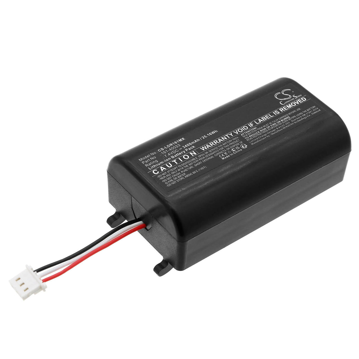 7.4V, Li-ion, 3400mAh, Batterie médicale compatible avec Laerdal, 161-40023, Resusci Baby Qcpr, 25.16Wh Medical Cameron Sino Technology Limited (Médical)