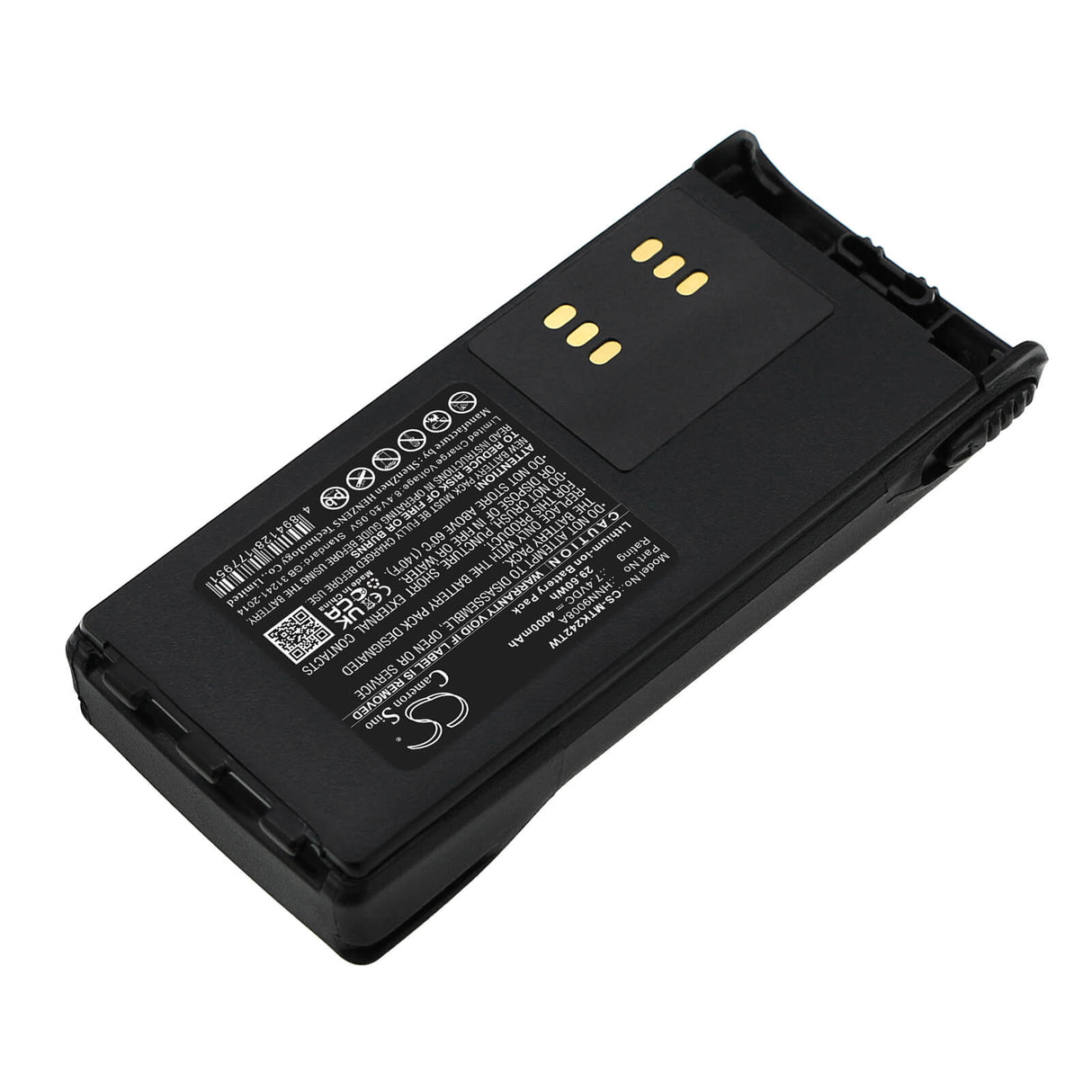 7.4V, Li-ion, 4000mAh, Two-Way Radio battery fits Motorola, Hmnn4151, Gp1280, Gp140, 29.6Wh Two-Way Radio Cameron Sino Technology Limited
