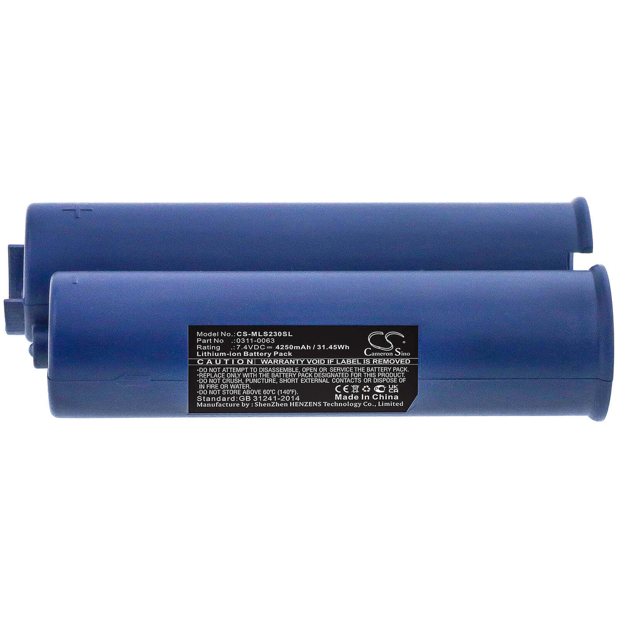7.4v, Li-ion, 4250mah, Battery Fit's Minelab, Sdc2300, 31.45wh Equipment, Survey, Test Cameron Sino Technology Limited (Suspended)