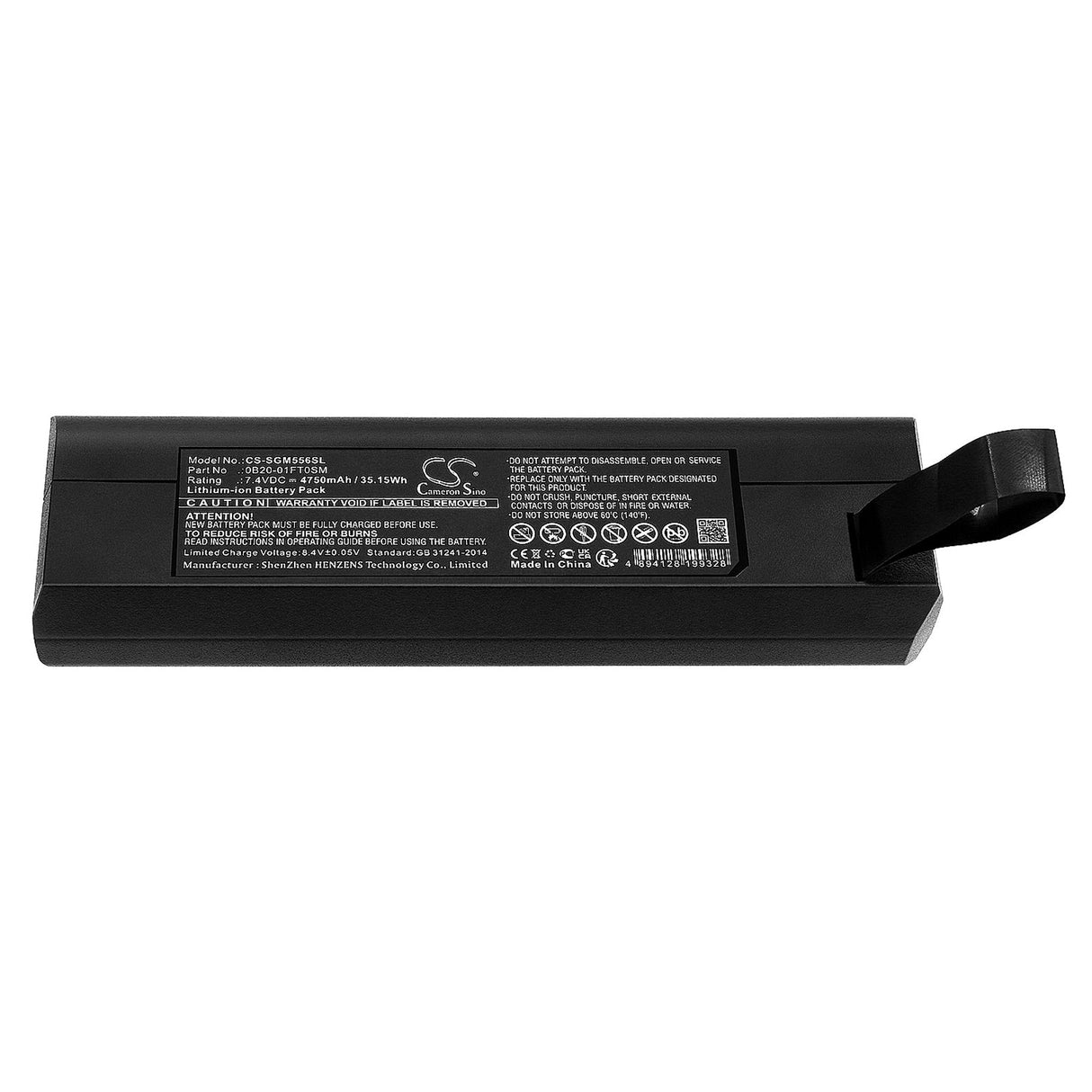 7.4V, Li-ion, 4750mAh, Cable modem battery fits Bell home hub & Sagemcom, B5566b, B5566a 35.15Wh Cable Modem Cameron Sino Technology Limited
