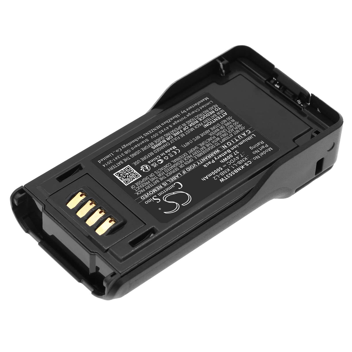 7.4v, Li-ion, 5000mah, Two-Way Radio Battery Fits Kenwood, Nx-5000, Nx-5200, 37.00wh Two-Way Radio Cameron Sino Technology Limited
