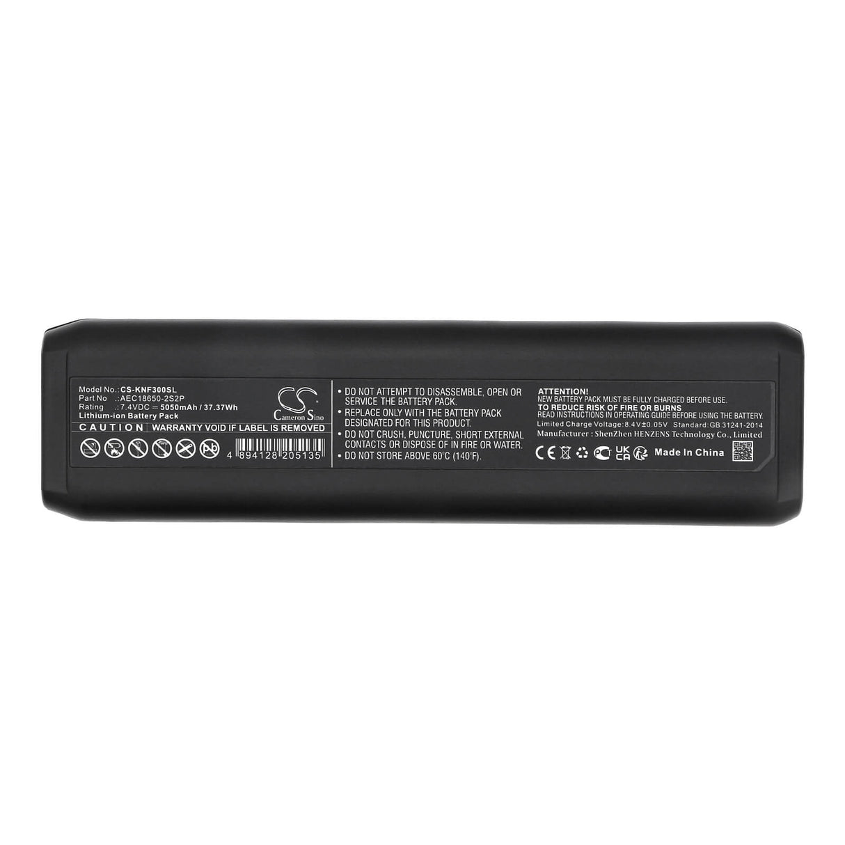 7.4v, Li-ion, 5200mah, Batterie de téléphone de conférence compatible avec Konftel 300m, 300mx, 38.48wh Communication & Conférence Cameron Sino Technology Limited