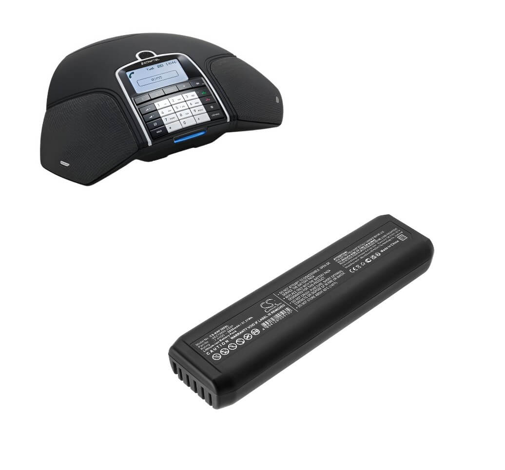 7.4v, Li-ion, 5200mah, Batterie de téléphone de conférence compatible avec Konftel 300m, 300mx, 38.48wh Communication & Conférence Cameron Sino Technology Limited