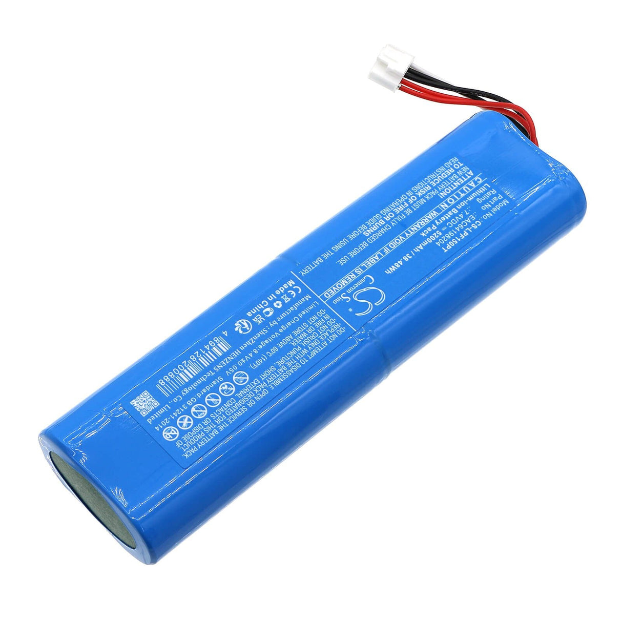 7.4V, Li-ion, 5200mAh, Batterie de projecteur compatible avec Lg, Pf50ka, 38.48Wh Projecteur Cameron Sino Technology Limited
