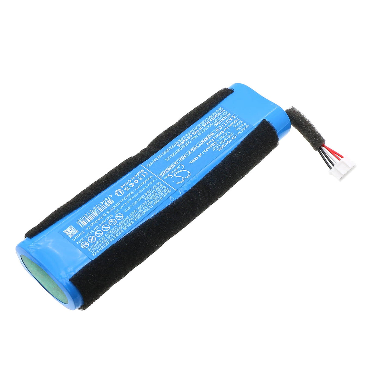 7.4V, Li-ion, 5200mAh, Batterie de haut-parleur compatible avec Teufel, Motiv Go Voice, 38.48Wh Haut-parleur Cameron Sino Technology Limited