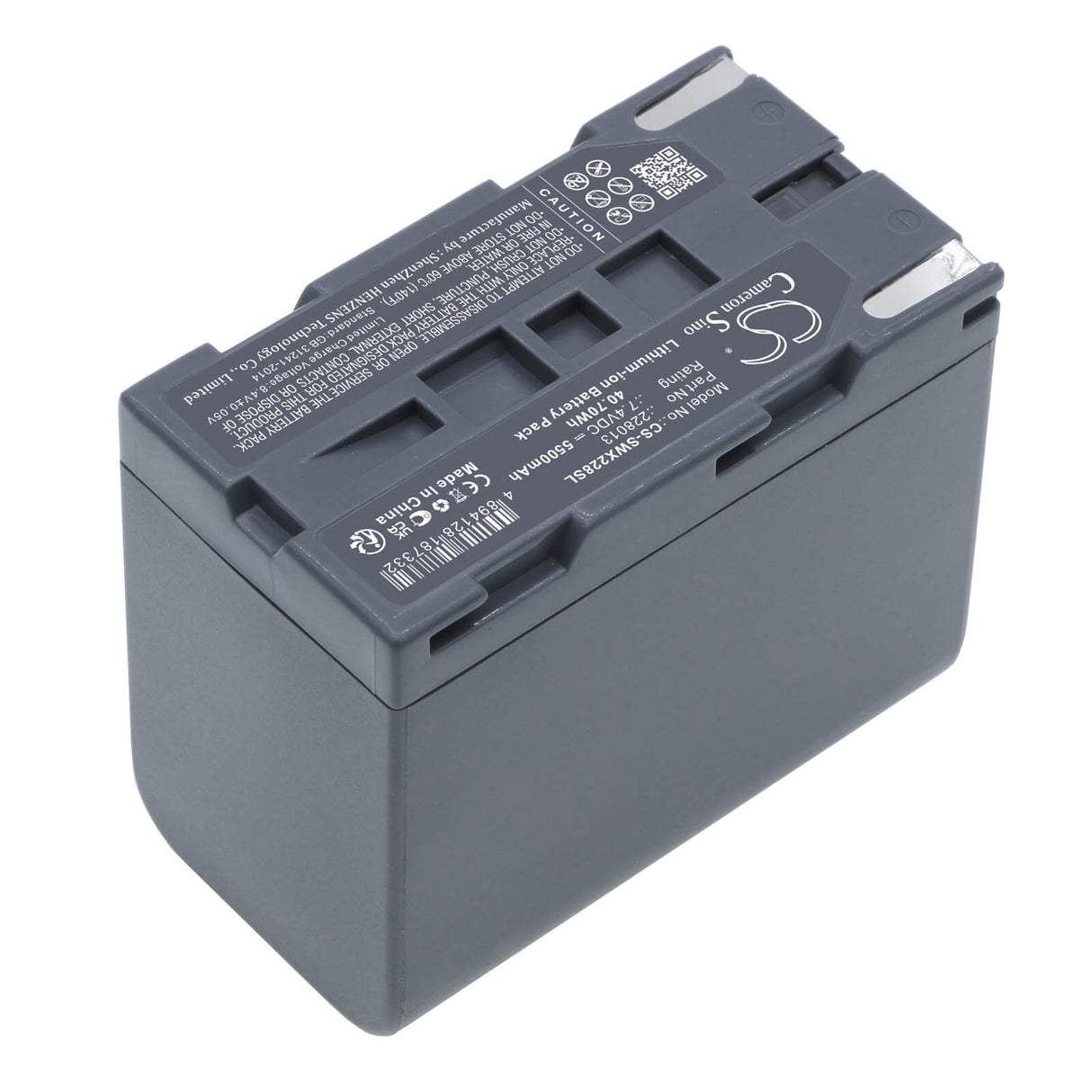 7.4V, Li-ion, 5500mAh, Batterie d'équipement compatible avec Softing It, 228013, WireXpert, Wirexpert Wx_ac_bat1, 40.7Wh Équipement, Enquête, Test Cameron Sino Technology Limited