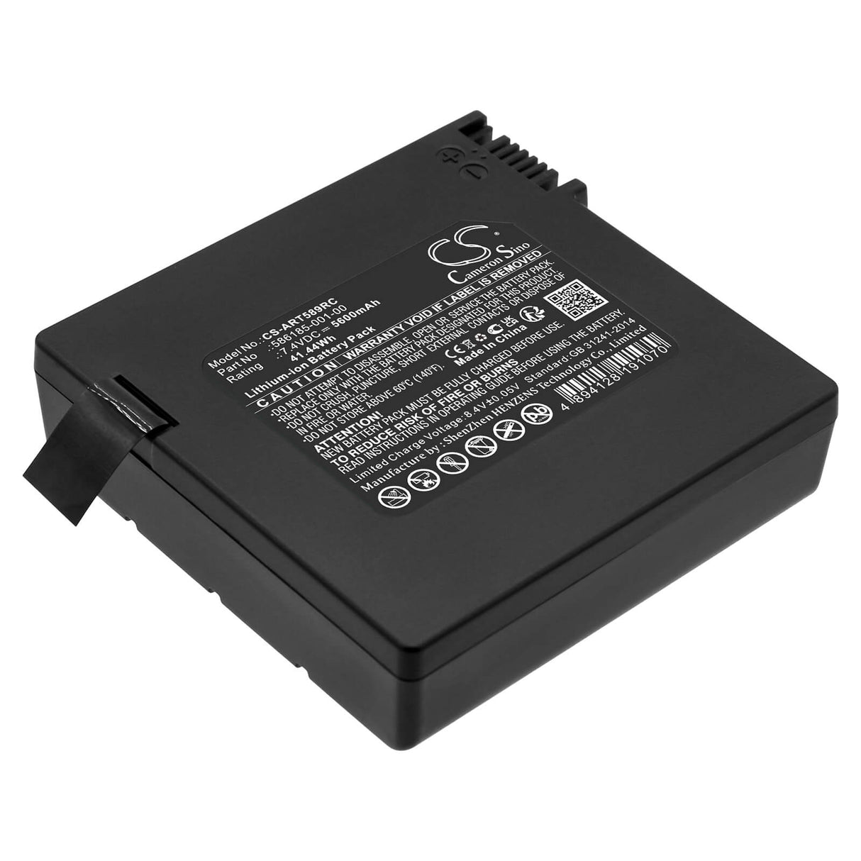 7.4V, Li-ion, 5600mAh, Cable Modem battery fits Frontier, At&t, Arris, 586185-001-00, Nvg589, Nvg589 Vdsl2 Gateway, 41.44Wh Cable Modem Cameron Sino Technology Limited