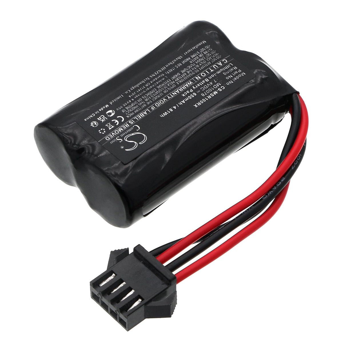 7.4V, Li-ion, 650mAh Cars Battery fits Modster, Vector Sr28, Vector Sr30, 4.81Wh Cars Cameron Sino Technology Limited