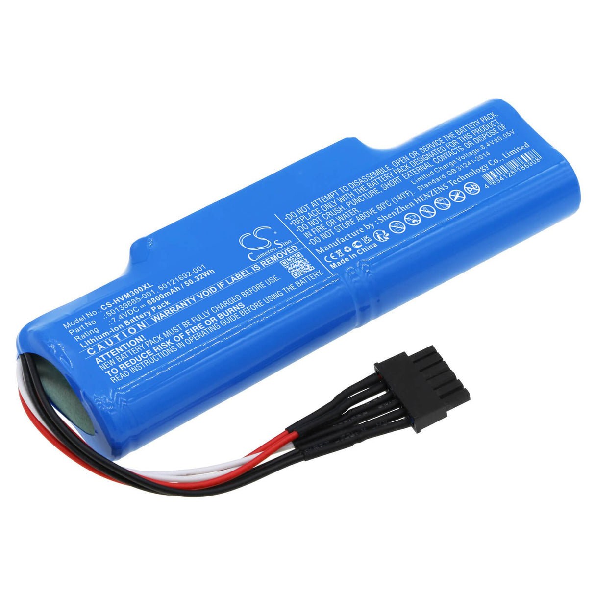 7.4V, Li-ion, 6800mAh, Vehicle Mount Terminal battery fits Honeywell, 50121692-001, Thor Vm3, 50.32Wh Vehicle Mount Terminal Cameron Sino Technology Limited