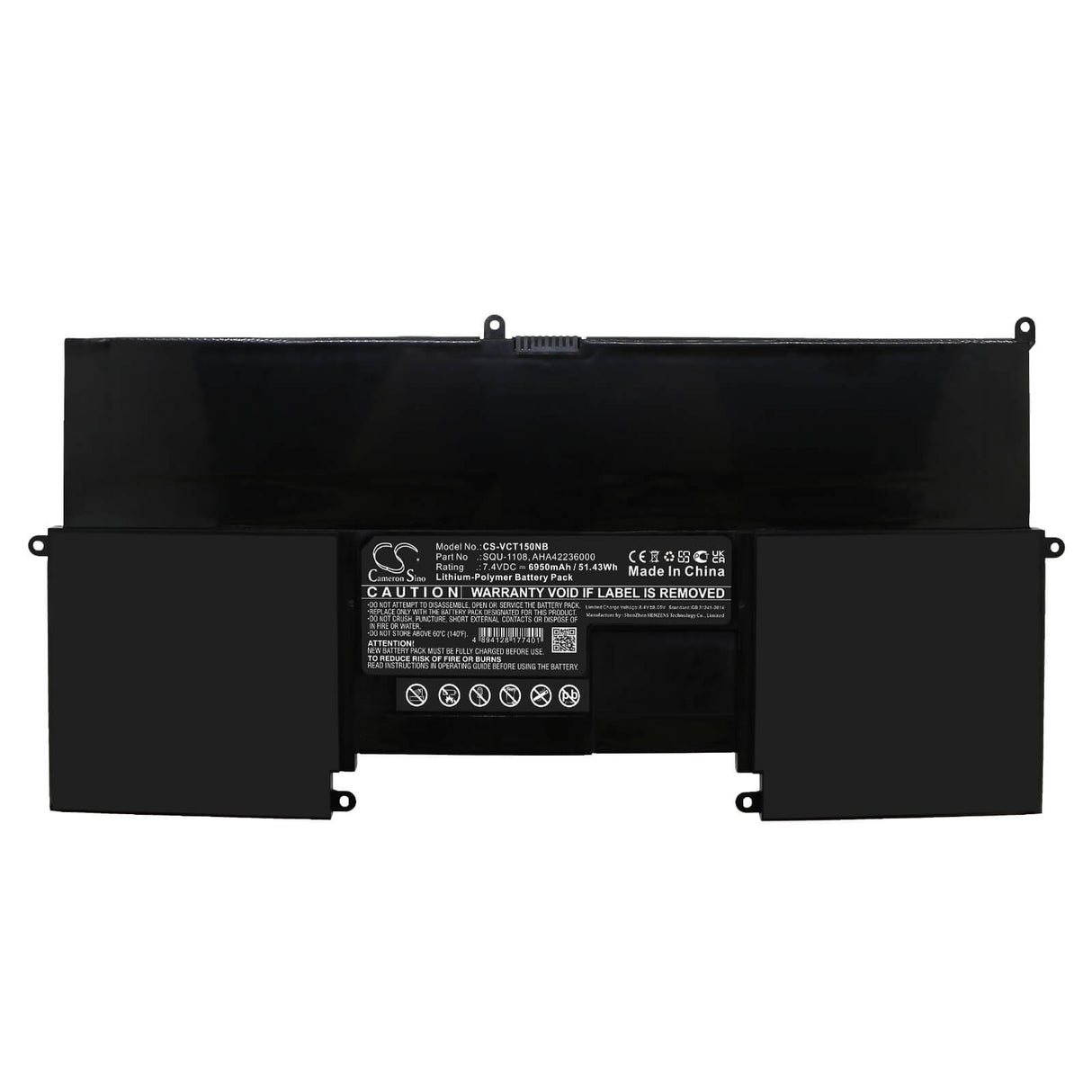 7.4v, Li-ion, 6950mah, Battery Fits Vizio, Ct15, Ct15-a0, 51.43wh Notebook, Laptop Cameron Sino Technology Limited