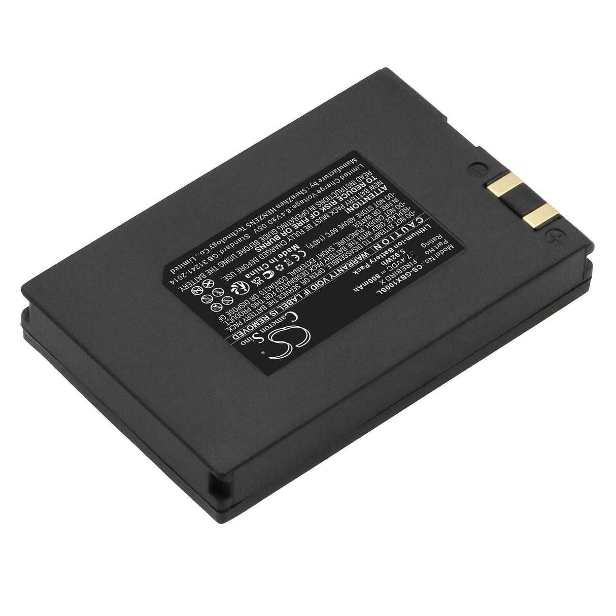 7.4v, Li-ion, 800mah, Battery Fits Gibson Dark Fire With Workaround Kit , Dusk Tiger, 5.92wh Batteries for Electronics Cameron Sino Technology Limited (Suspended)