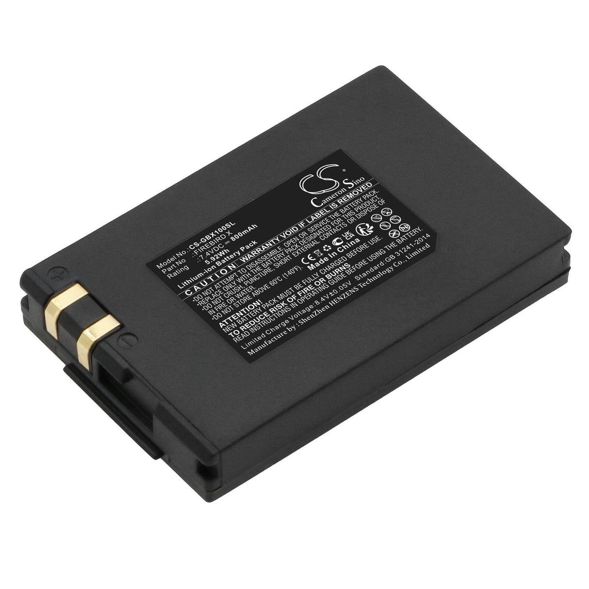 7.4v, Li-ion, 800mah, Battery Fits Gibson Dark Fire With Workaround Kit , Dusk Tiger, 5.92wh Batteries for Electronics Cameron Sino Technology Limited (Suspended)