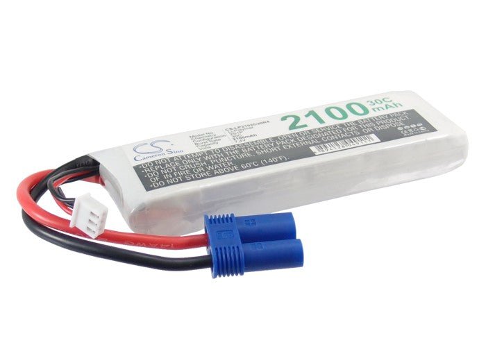7.4V, Li-Polymer, 2100mAh, Drones battery fits Rc, Cs-lp2102c30r4, Cs-lp2102c30r4, 15.54Wh Drones Cameron Sino Technology Limited
