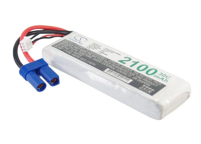 7.4V, Li-Polymer, 2100mAh, Drones battery fits Rc, Cs-lp2102c30r4, Cs-lp2102c30r4, 15.54Wh Drones Cameron Sino Technology Limited