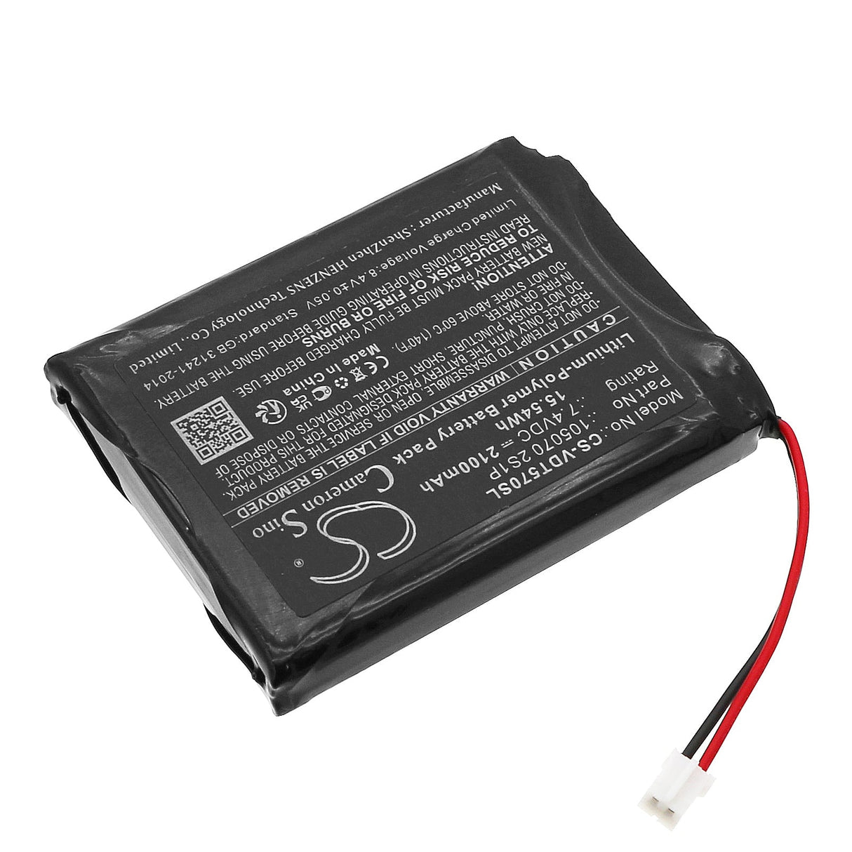 7.4V, Li-Polymer, 2100mAh Equipment, Survey, Test Battery fits Matco Tools, Maximus Tpms3.0, Maxtpms 2.0, 15.54Wh Equipment, Survey, Test Cameron Sino Technology Limited