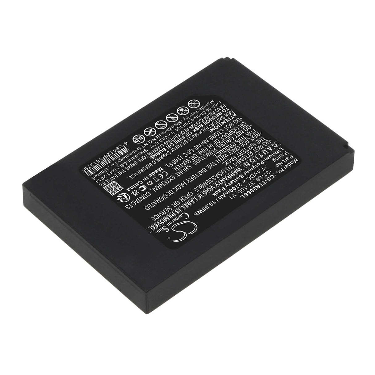 7.4V, Li-Polymer, 2700mAh, Equipment battery fits Triplett, 37-100, 8066, Camview Ip Pro-8w Hd Cctv Test, 19.98Wh Equipment, Survey, Test Cameron Sino Technology Limited