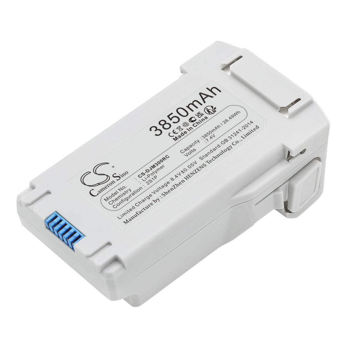 7.4V, Li-Polymer, 3850mAh, Drones battery fits Dji, 270619, Mini 3, Mini 3 Pro, 28.49Wh Drones Cameron Sino Technology Limited