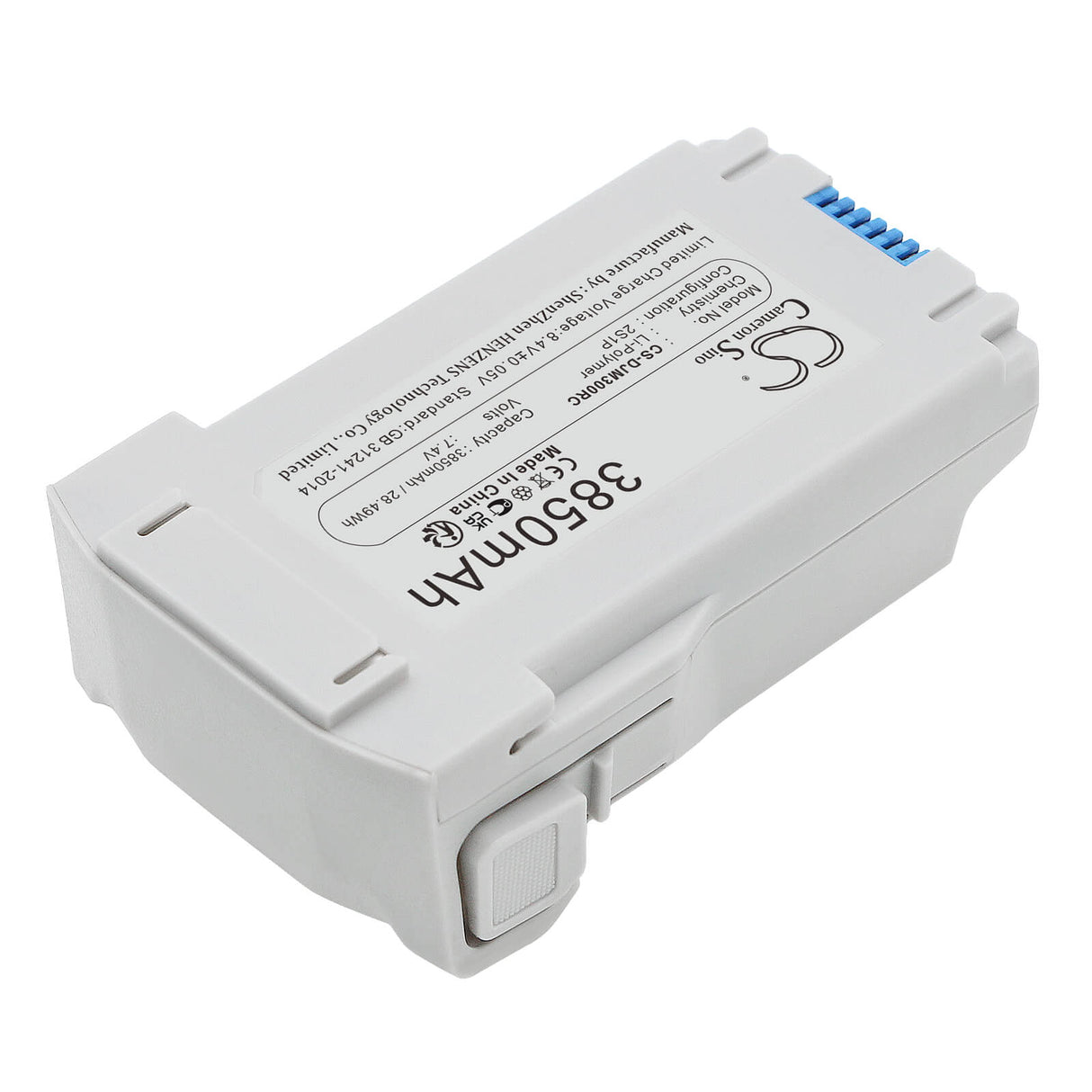 7.4V, Li-Polymer, 3850mAh, Drones battery fits Dji, 270619, Mini 3, Mini 3 Pro, 28.49Wh Drones Cameron Sino Technology Limited