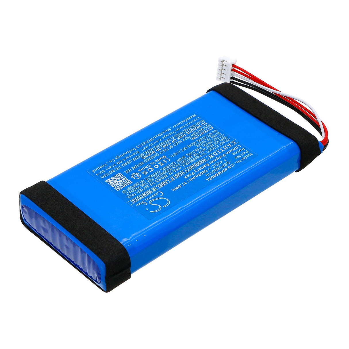 7.4V, Li-Polymer, 5000mAh, Batterie de haut-parleur compatible avec Harman/kardon, Omni 50 Plus, Omni 50+, 37.0Wh Haut-parleur Cameron Sino Technology Limited