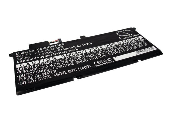7.4v, Li-polymer, 8400mah, Battery Fits Samsung, 900x4, 900x46, 62.16wh Notebook, Laptop Cameron Sino Technology Limited