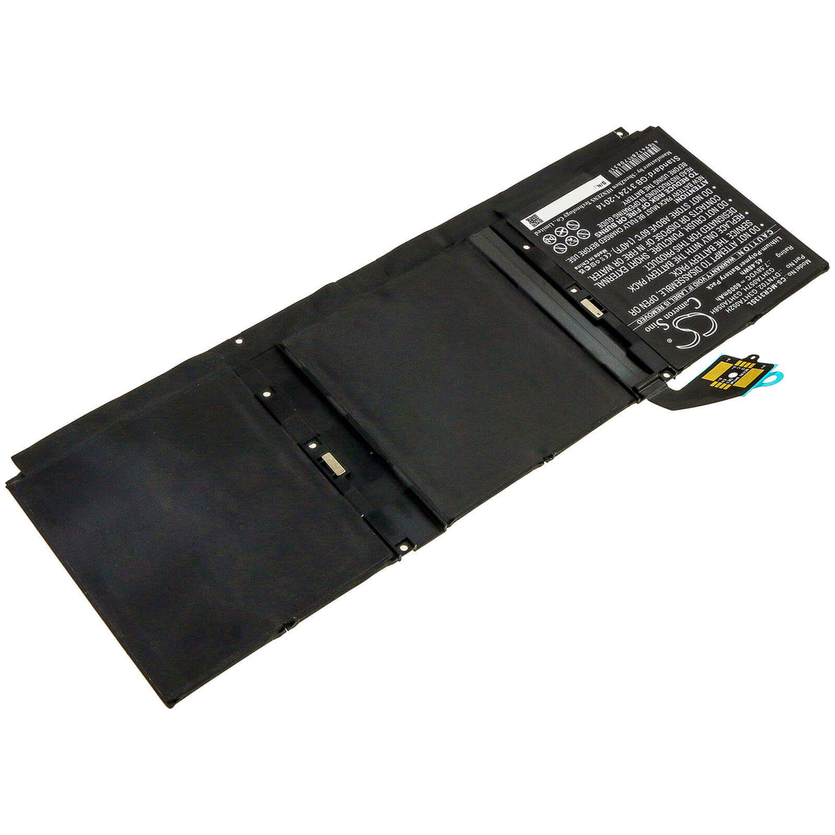 7.58V, Li-Polymer, 6000mAh, Tablet battery fits Microsoft, Dynt02, Surface Book 3 13 Core I5-1035, Surface Book 3 15 1872, 45.48Wh Tablet Cameron Sino Technology Limited