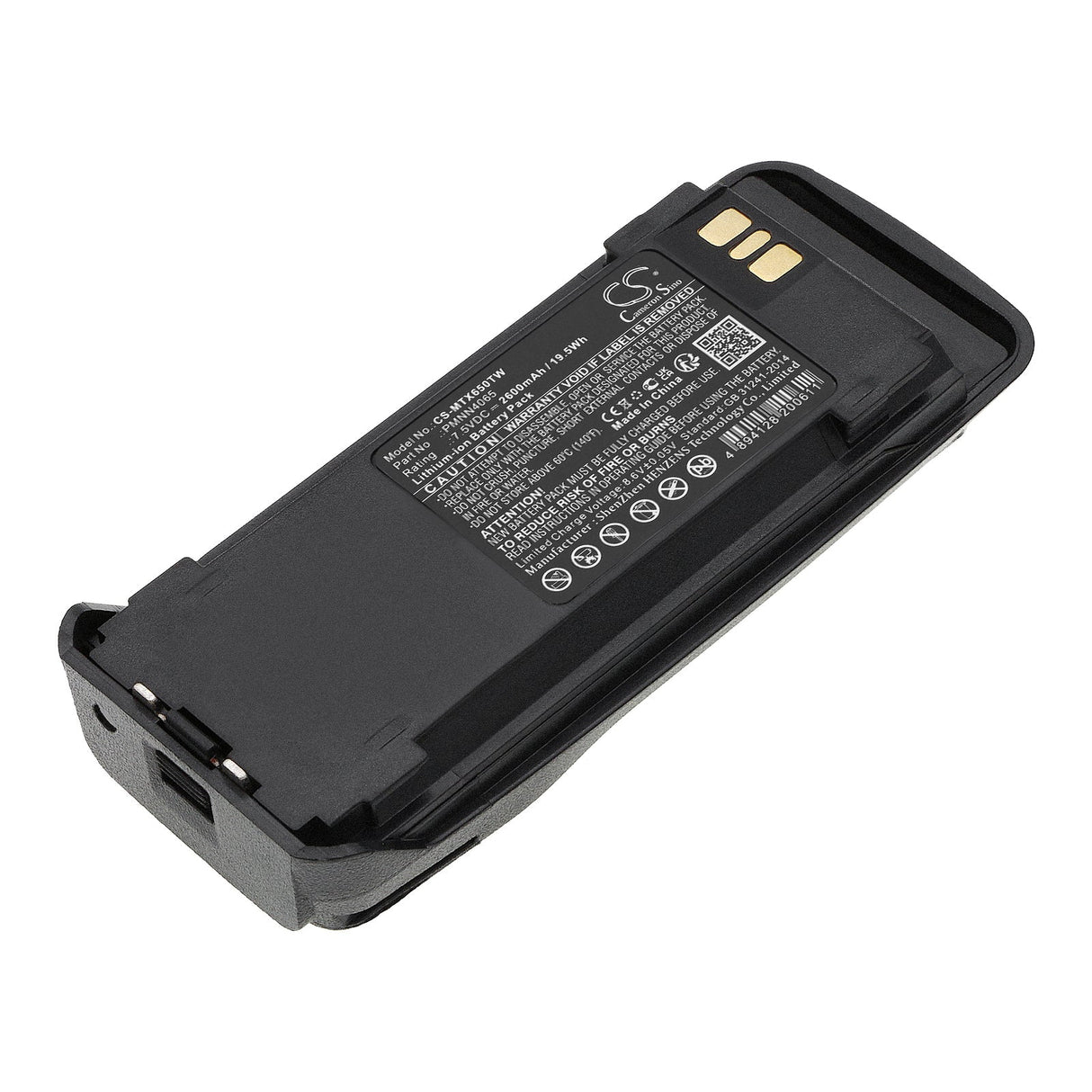 Impres 7.5V, Li-ion, 2600mAh, Two-Way Radio Battery fits Motorola, Dgp4150, Dgp4150+, 19.5Wh Two-Way Radio Cameron Sino Technology Limited