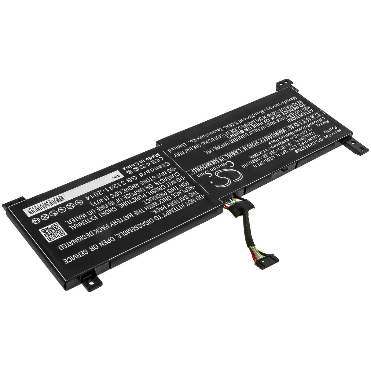 7.68v, Li-polymer, 4850mah, Battery Fit's Lenovo, Ideapad 3 14alc6, Ideapad 3 14itl6, Ideapad 3 15alc6, 37.25wh Notebook, Laptop Cameron Sino Technology Limited
