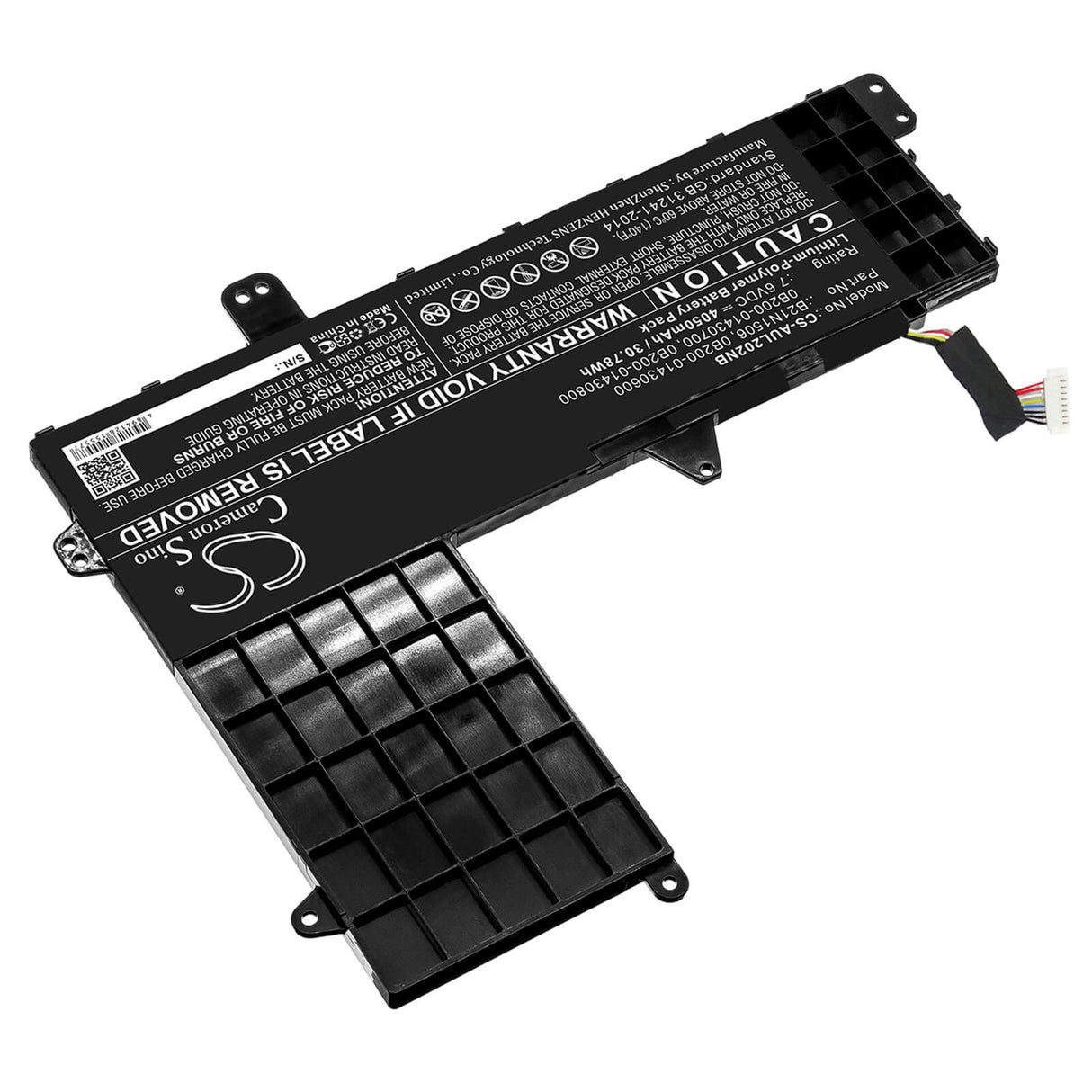 7.6v, Li-polymer, 4050mah, Battery Fits Asus, E502na-2a, E502na-2b, 30.78wh Notebook, Laptop Cameron Sino Technology Limited