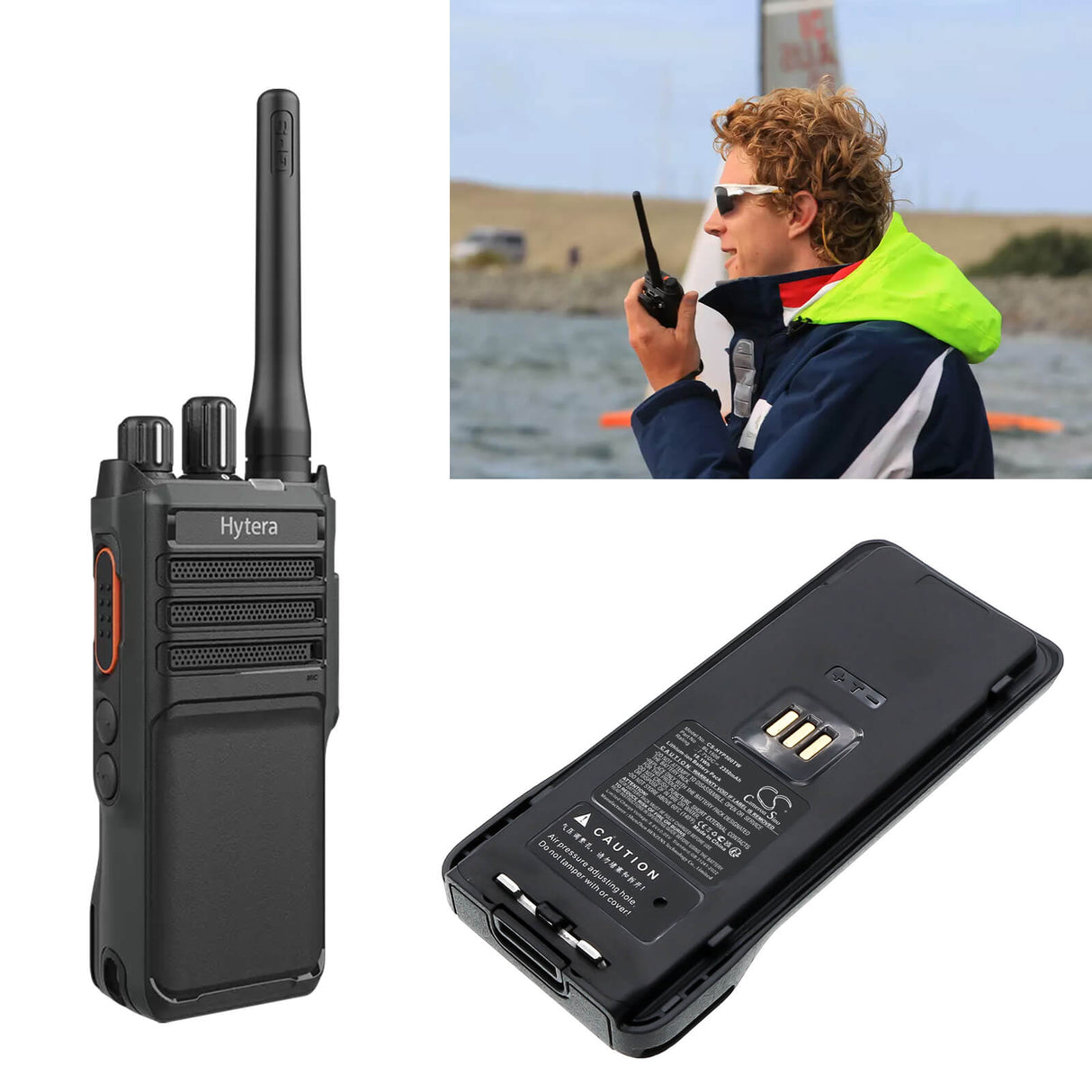 7.7V, Li-ion, 2350mAh, Two-Way Radio battery fits Hytera, Bl1508, Hp500, Hp505, 18.1Wh Two-Way Radio Cameron Sino Technology Limited