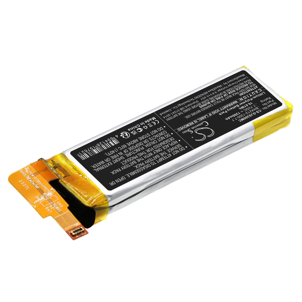 7.7V, Li-Polymer, 1300mAh, Camera battery fits Dji, Bhx212-1300-7.7, Osmo Pocket 3, 10.01Wh Camera Cameron Sino Technology Limited (Camera)