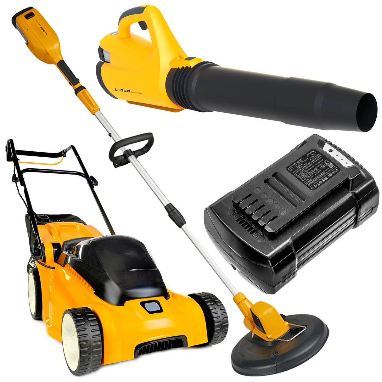 80.0V, Li-ion, 2500mAh, Gardening Tools battery fits Cub Cadet, 196a150-603, Lh3 Eb, Lh3 Et, 200.00Wh Gardening Tools Cameron Sino Technology Limited (Dangerous Goods)