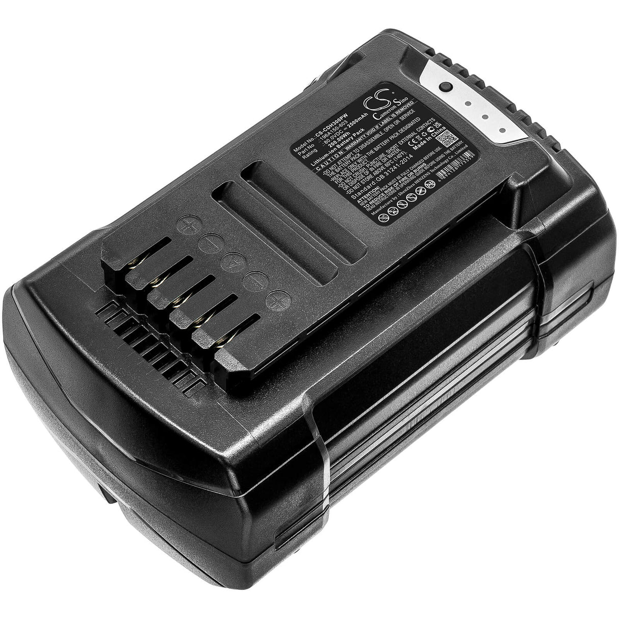80.0V, Li-ion, 2500mAh, Gardening Tools battery fits Cub Cadet, 196a150-603, Lh3 Eb, Lh3 Et, 200.00Wh Gardening Tools Cameron Sino Technology Limited (Dangerous Goods)