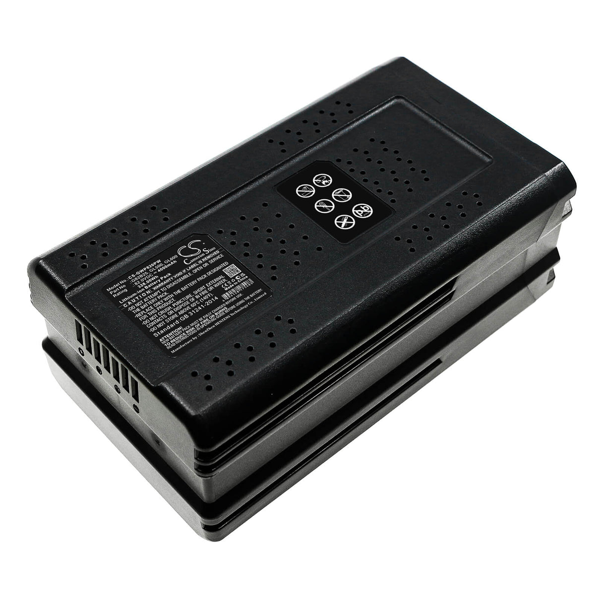 82.0V, Li-ion, 4000mAh, Gardening Tools battery fits Greenworks, G82b25, 82v 16" Li-ion Brushless Strin, 82v Hedge Trimmer. Gb500, 328.00Wh Gardening Tools Cameron Sino Technology Limited (Dangerous Goods)