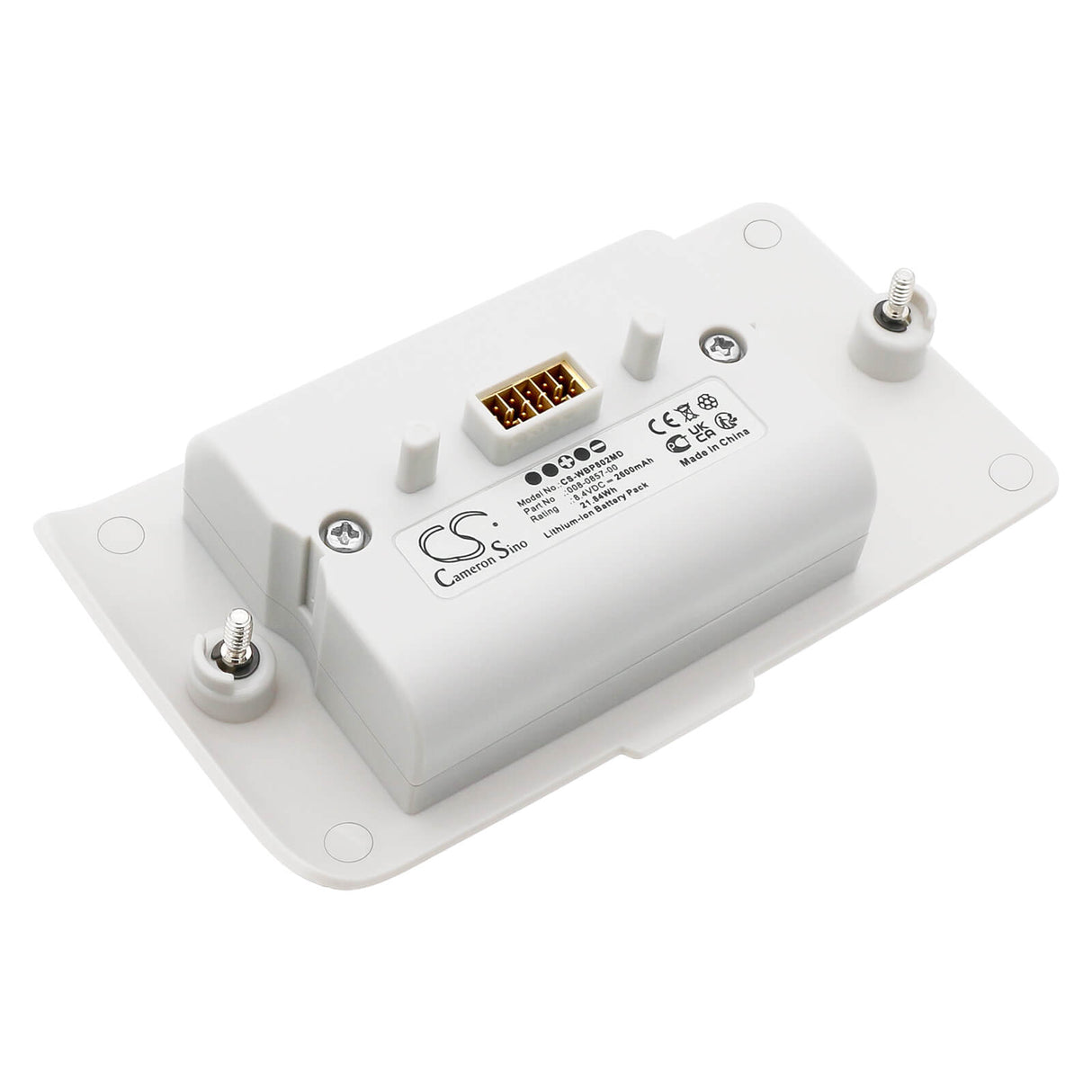 8.4v, Li-ion, 2600mah, Medical Battery Fits Welch-Allyn 802lton, 802ltrn, 21.84wh Medical Cameron Sino Technology Limited (Medical)