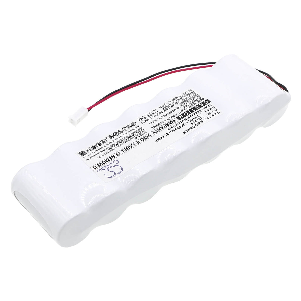 8.4V, Ni-CD, 2500mAh, Batterie d'éclairage de secours compatible avec Dual-lite, 16u264, Pgb, Pgp, 21.00Wh Éclairage de secours Cameron Sino Technology Limited