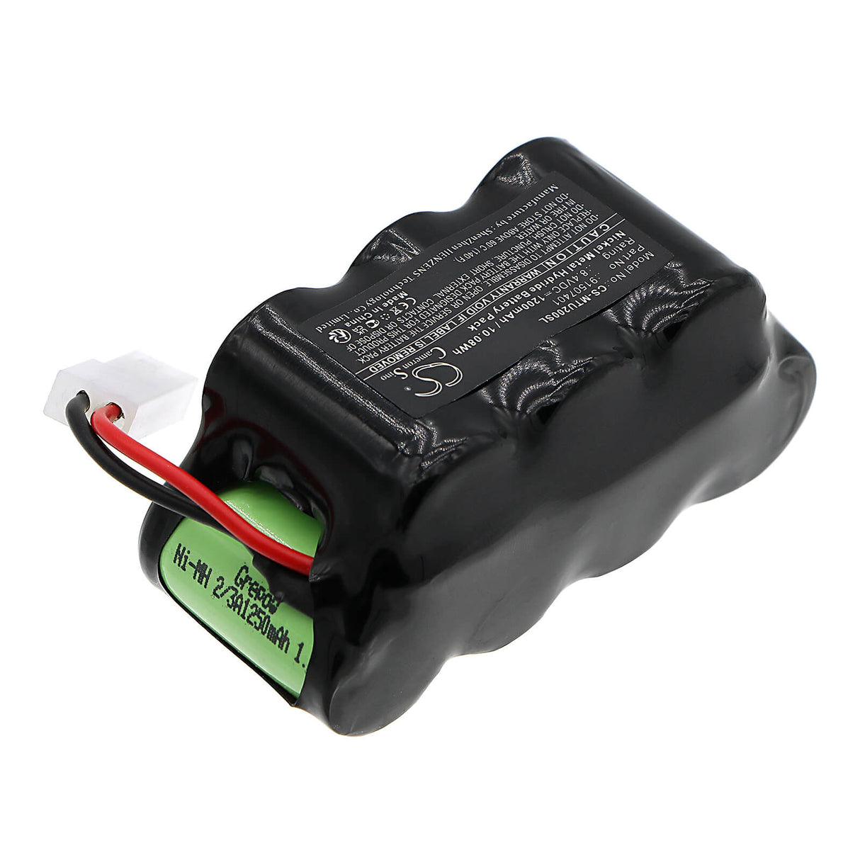 8.4V, Ni-MH, 1200mAh, Batterie d'équipement compatible avec M-tronic, 91507401, SDT-2000/U, 10.08Wh Équipement, Enquête, Test Cameron Sino Technology Limited