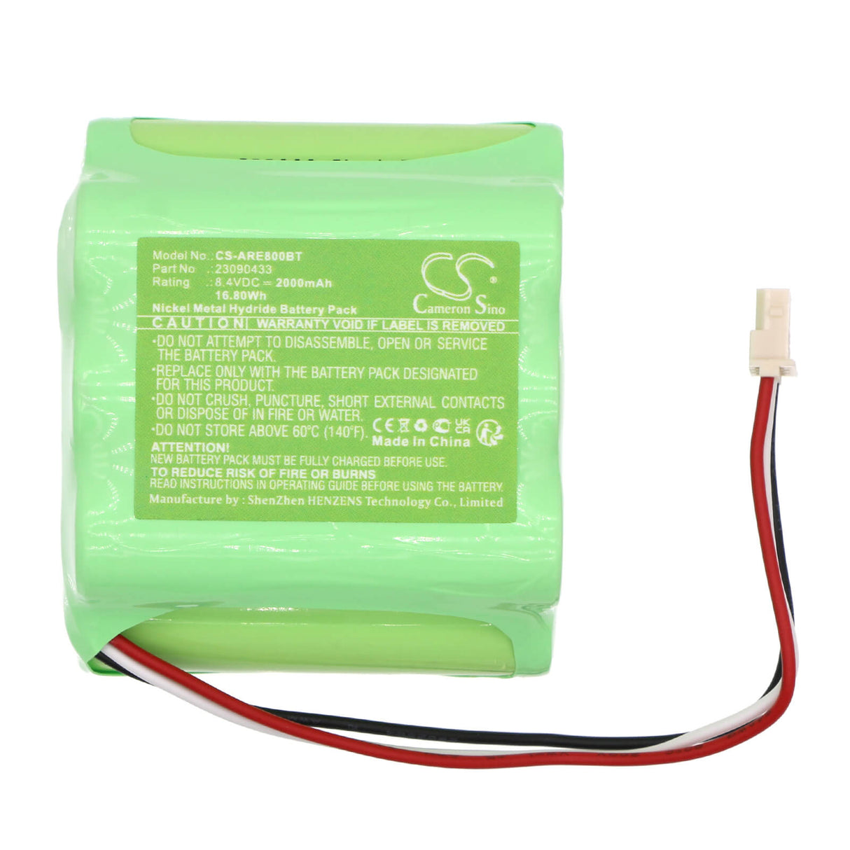8.4v, Ni-mh, 2000mah,Alarm Battery Fits Ap, Agri-alert 800ezk, Agri-alert 800ezk Alarm System, 16.80wh Alarm System Cameron Sino Technology Limited
